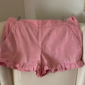 Ann Taylor Loft Shorts with Ruffled hem